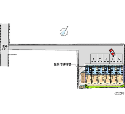 20283 Monthly parking lot