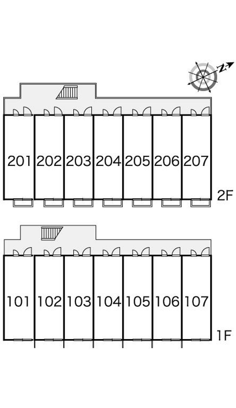 レオパレスＰｉｃｏｒｏ 間取配置図