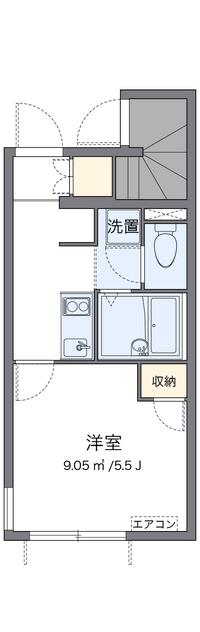 クレイノ戸越銀座 間取り図