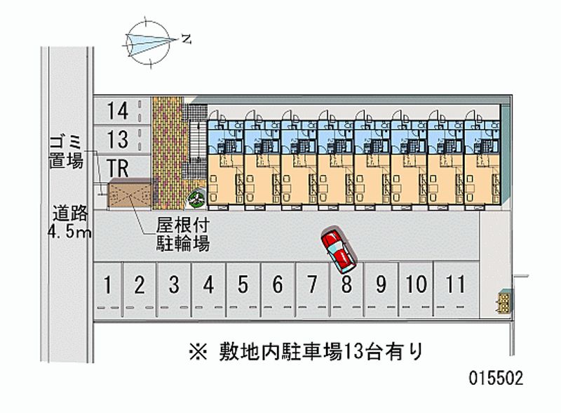 15502月租停車場