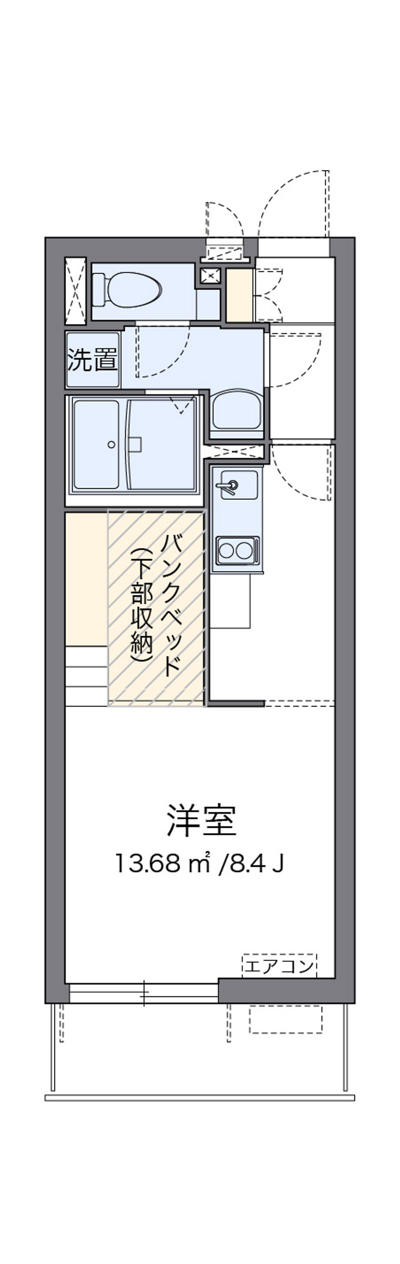 ミランダアヴェニール 間取図