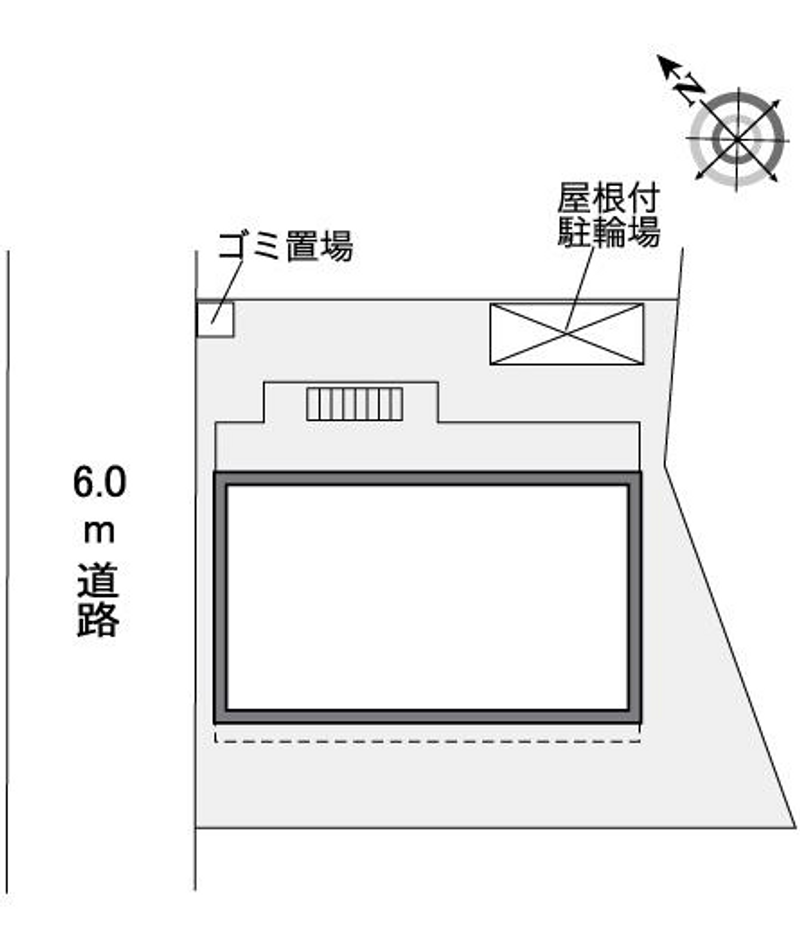 レオパレスストークハイツⅢ 配置図