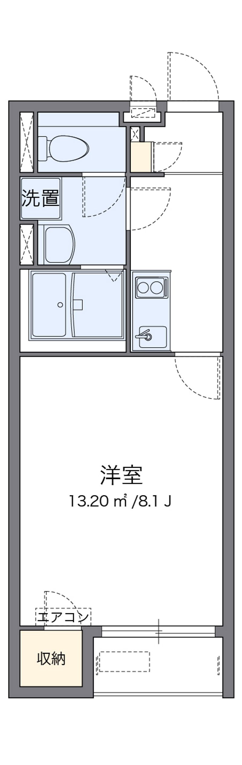 クレイノＳＡＫＵＲＡ 間取図