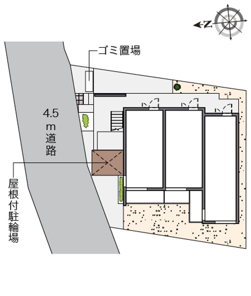 クレイノナカロクフォー 配置図