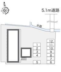 レオパレスサンハイム今 駐車場