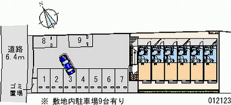 レオパレスブランシェ海老名Ⅱ 月極駐車場