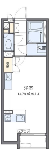 レオネクストガルデニア 間取り図