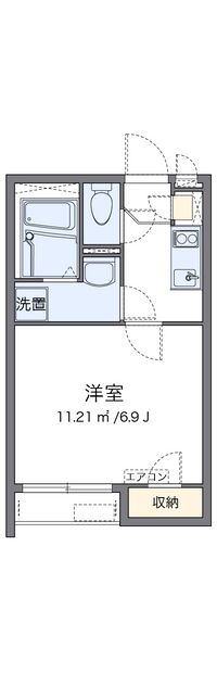 クレイノＮ　ｔｒａｙ 間取り図