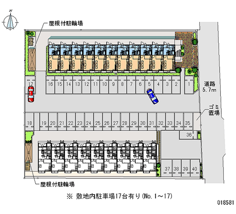 18581月租停车场