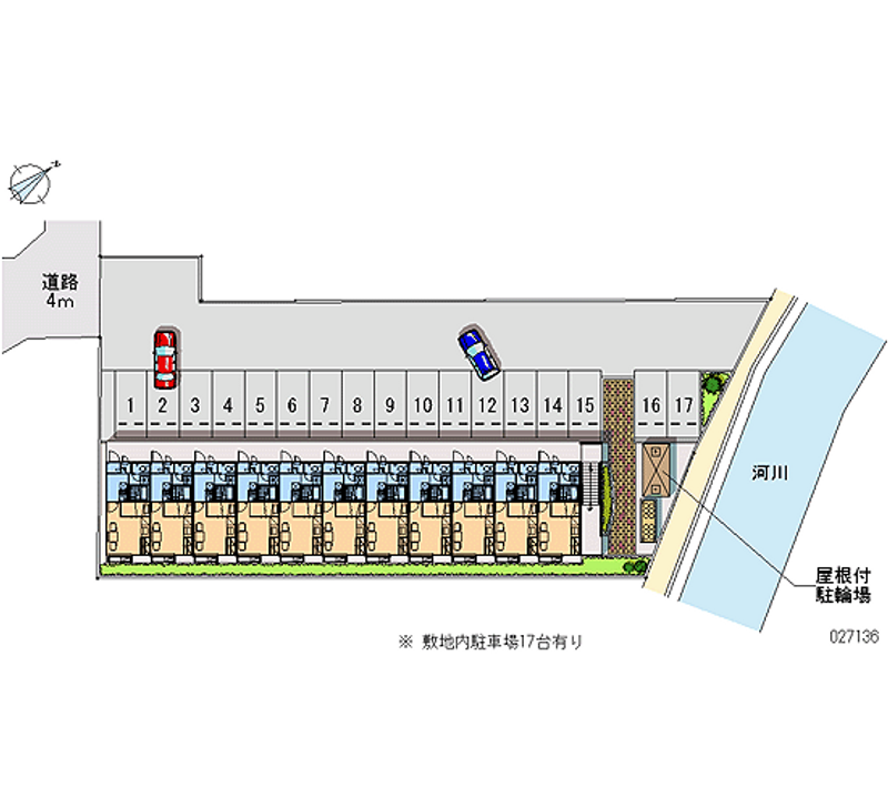 27136 Monthly parking lot