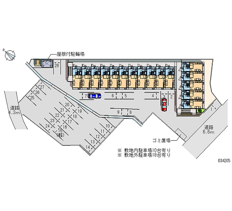 34205月租停车场