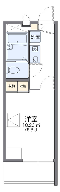 レオパレス惠 間取り図