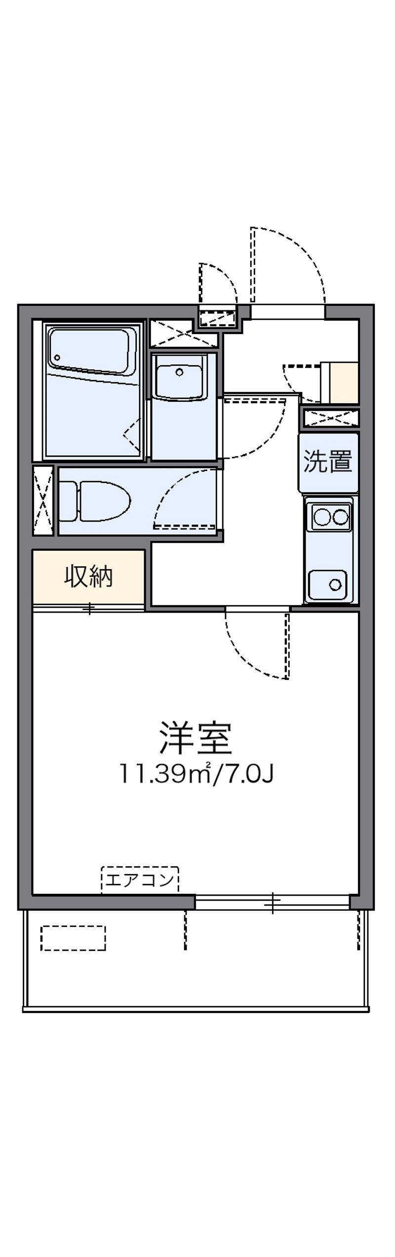 レオネクストアンビシャスＶＩＧ 間取り