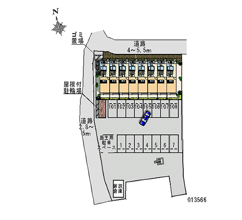 13566月租停車場