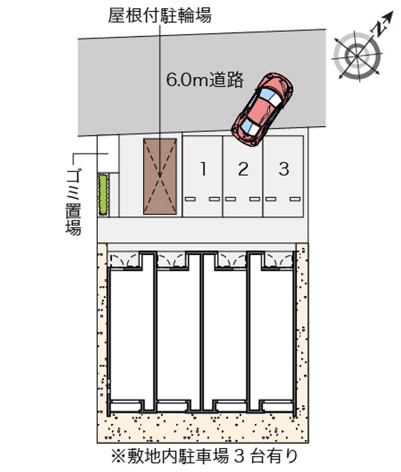 クレイノオステンド 配置図