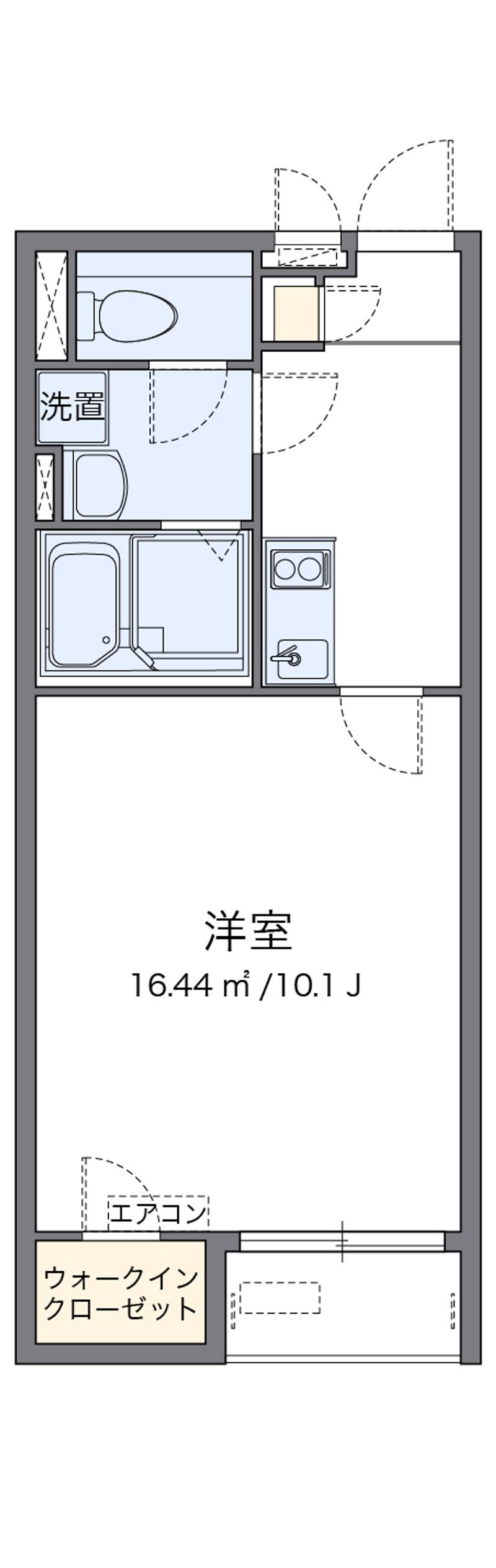 クレイノスゴン　プルマージュ 間取図