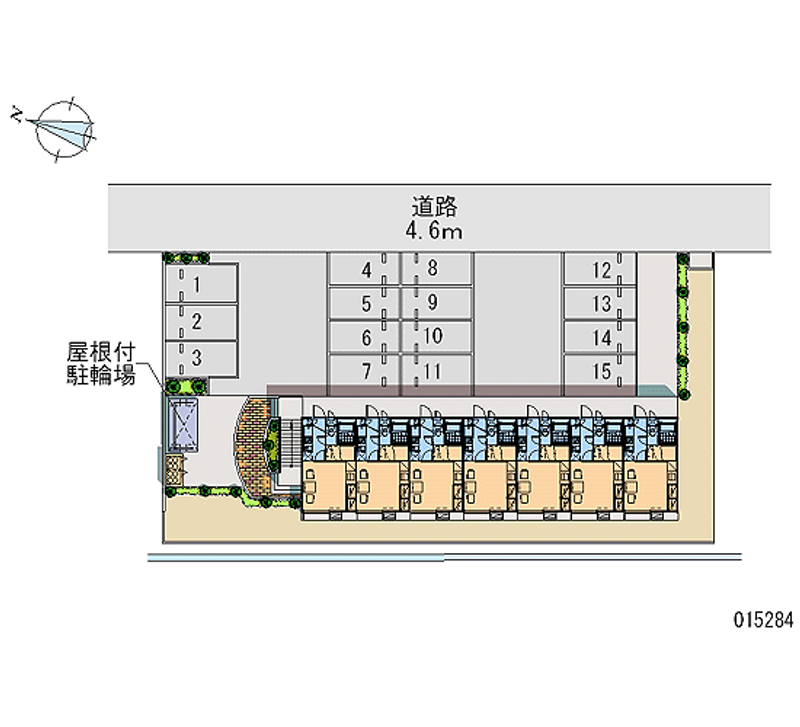 15284 bãi đậu xe hàng tháng