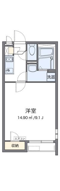 クレイノブランシュヴァルⅤ 間取り図