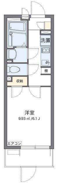 クレイノエスペランザ 間取り図