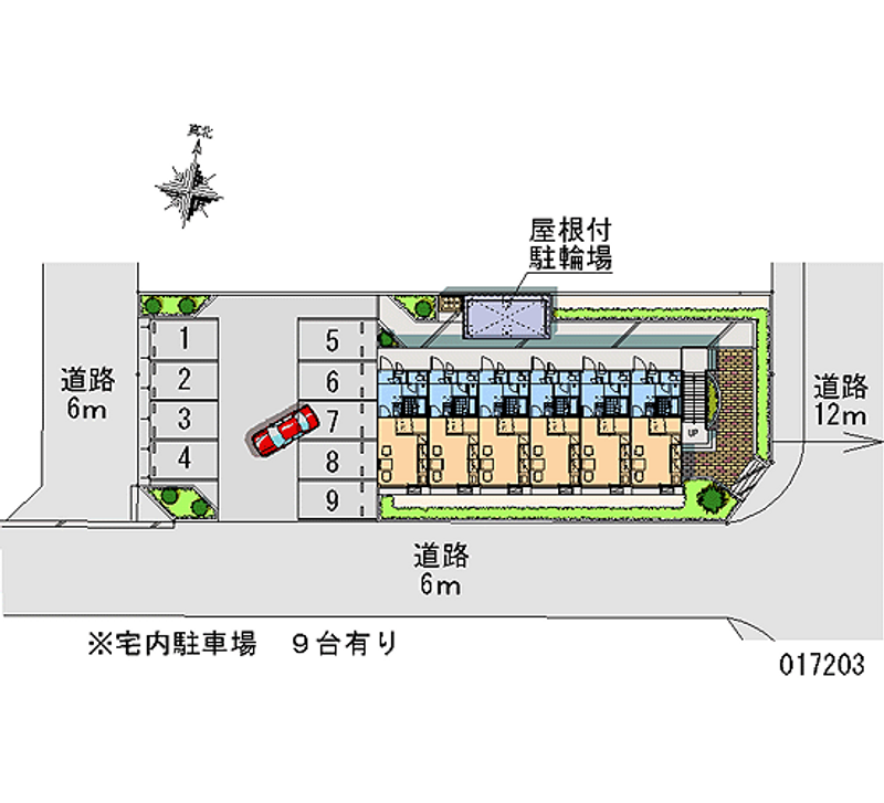 17203月租停车场