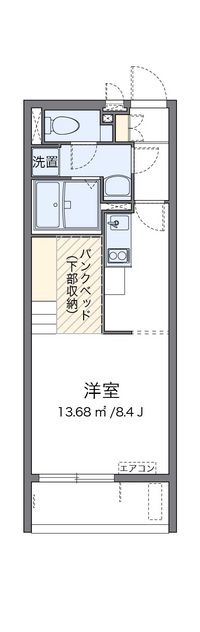 ミランダメゾン桔梗Ⅲ 間取り図