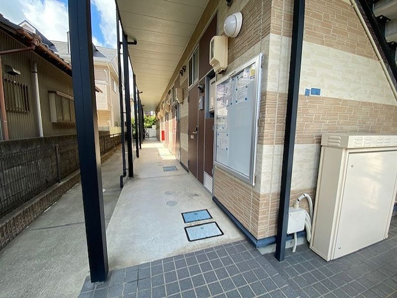 レオパレスラズベリー 共用部分