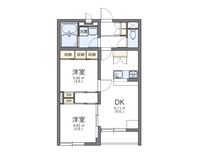 レオパレスチェリ 間取り図