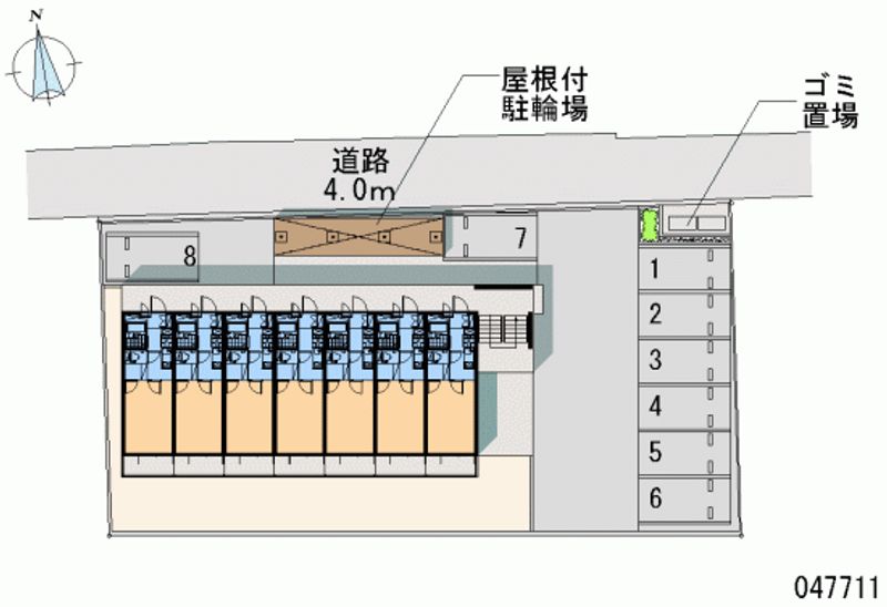 レオパレスコモディタ 共用部分