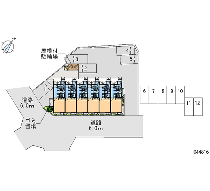 44816月租停车场