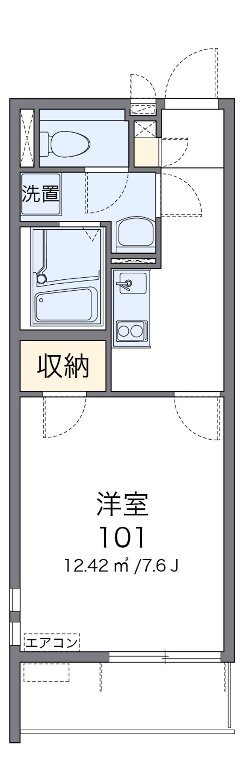 クレイノフェリーチェ 間取図