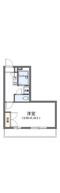 レオパレス宝Ａ 間取り図