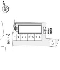 レオパレスクレール 駐車場