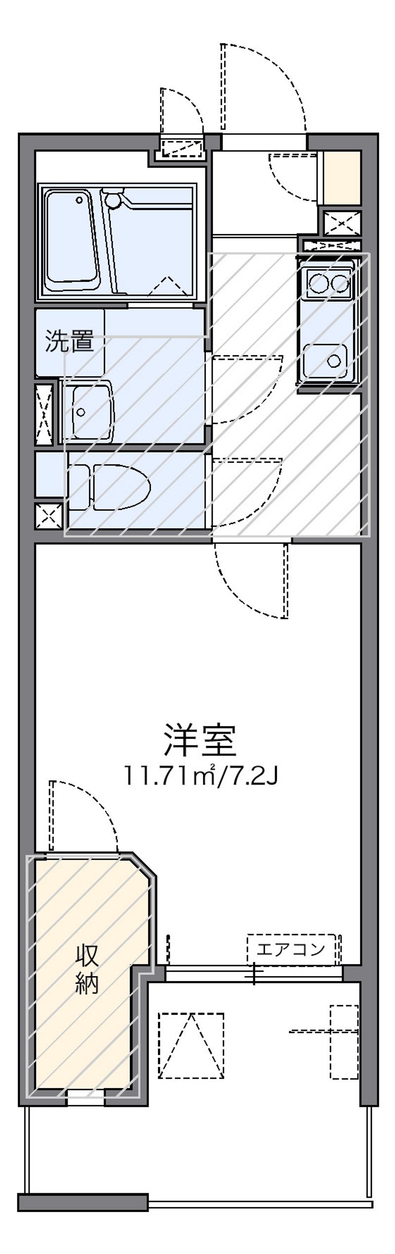 レオネクストグリーンマナー 間取図