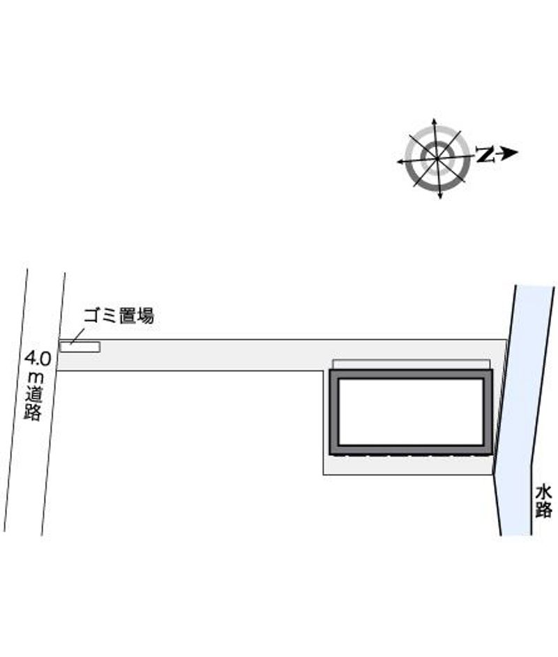 レオパレスフェリーチェ 配置図