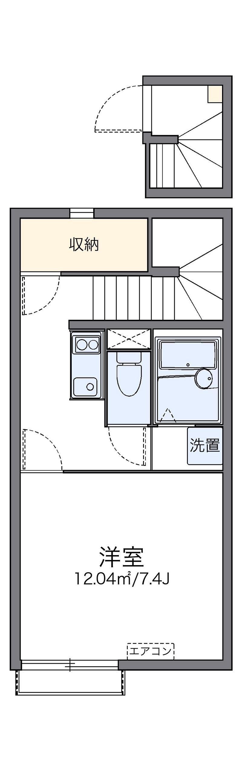 レオネクストせゝらぎ 間取図
