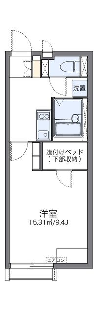 レオネクストハイランドⅡ 間取り図