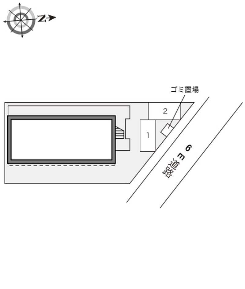 レオパレスハックベリー 配置図