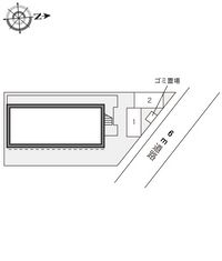 レオパレスハックベリー 配置図