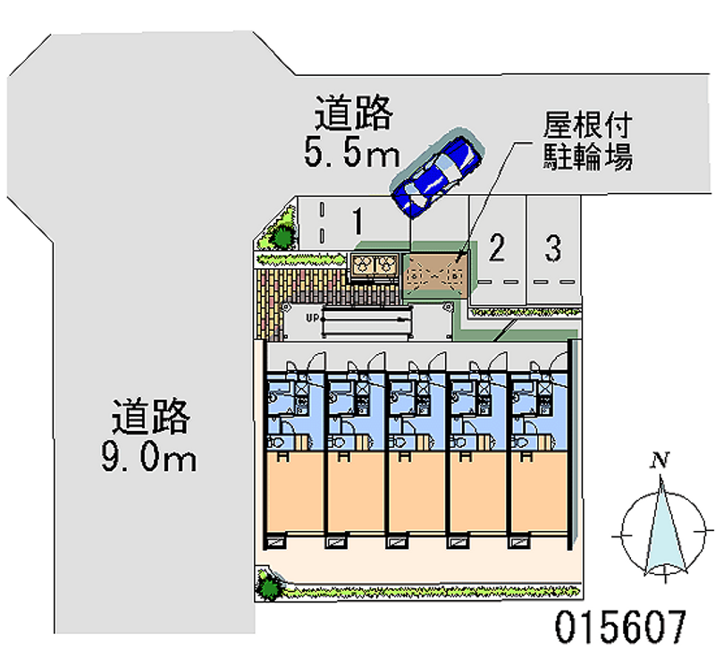 レオパレス瑞穂 月極駐車場