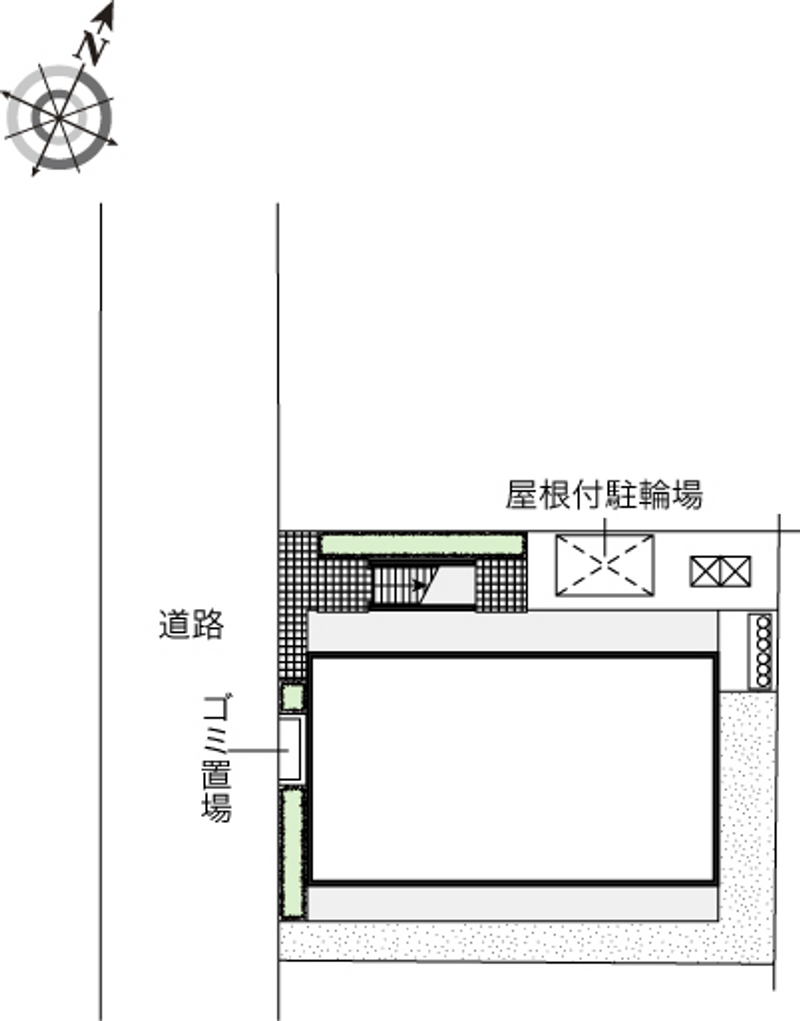 レオパレス万平 配置図