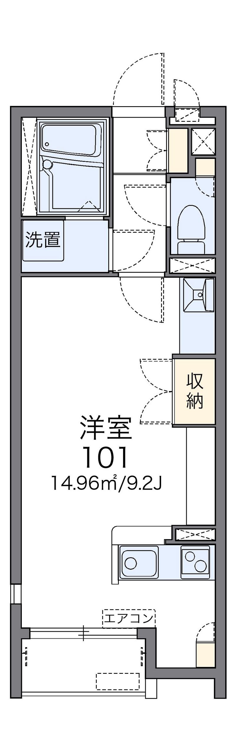 レオネクストル　シエル 間取図