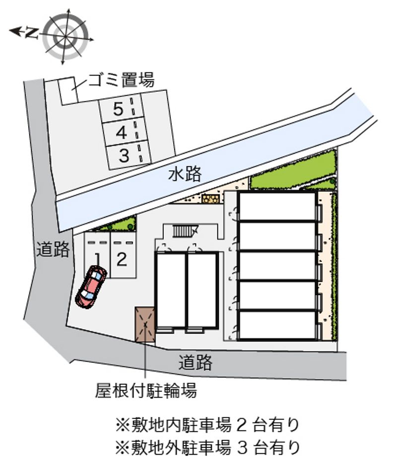レオネクストシオンヒルズ 配置図