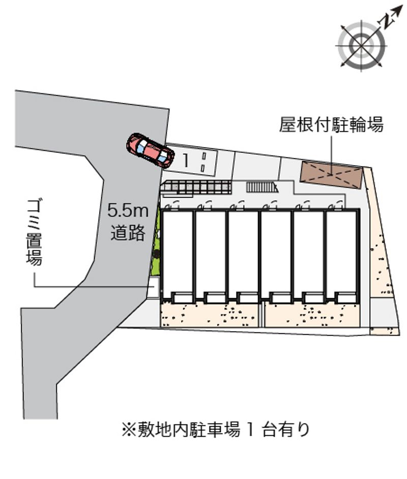 レオネクストさくらい 配置図
