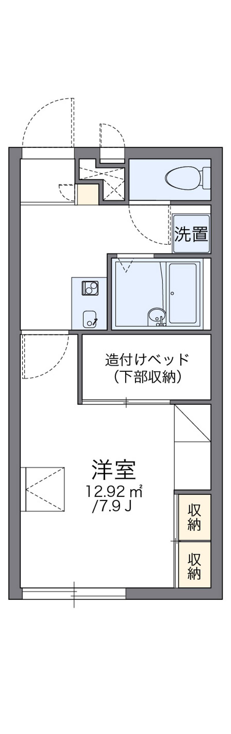 レオパレスＥＡＳＥⅡ 間取図