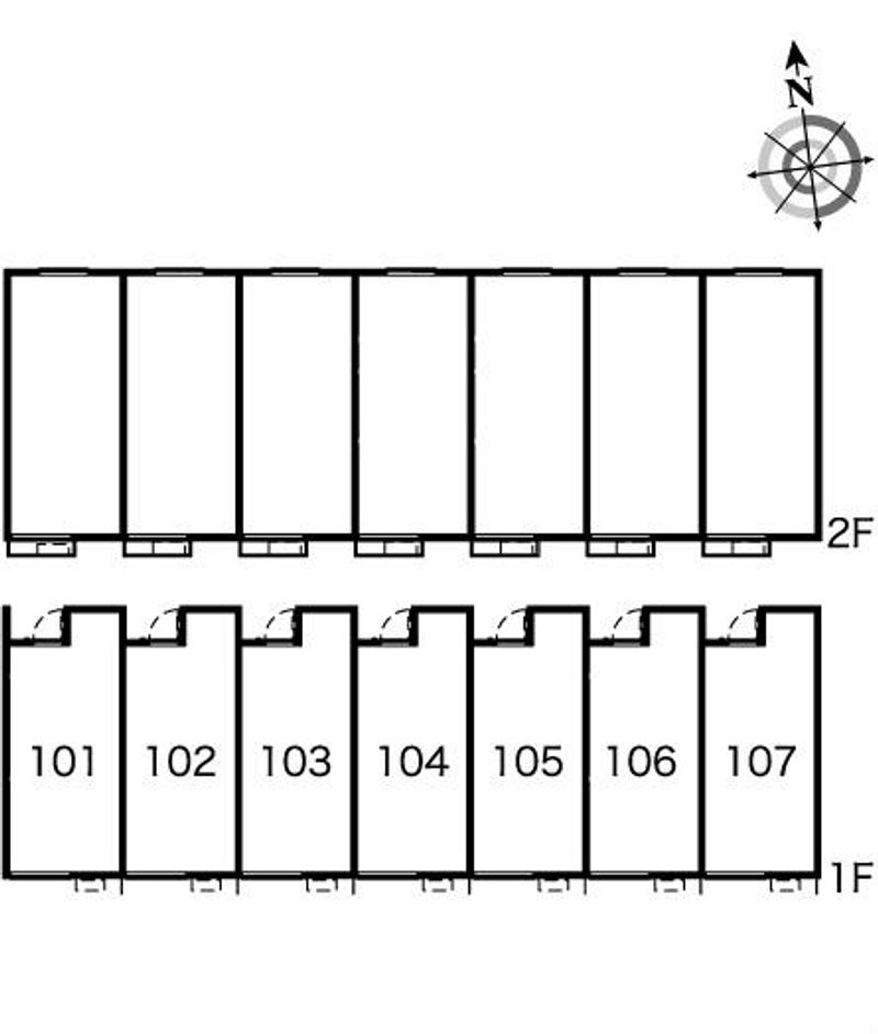 レオネクストフォーエバー２１ 間取り配置図