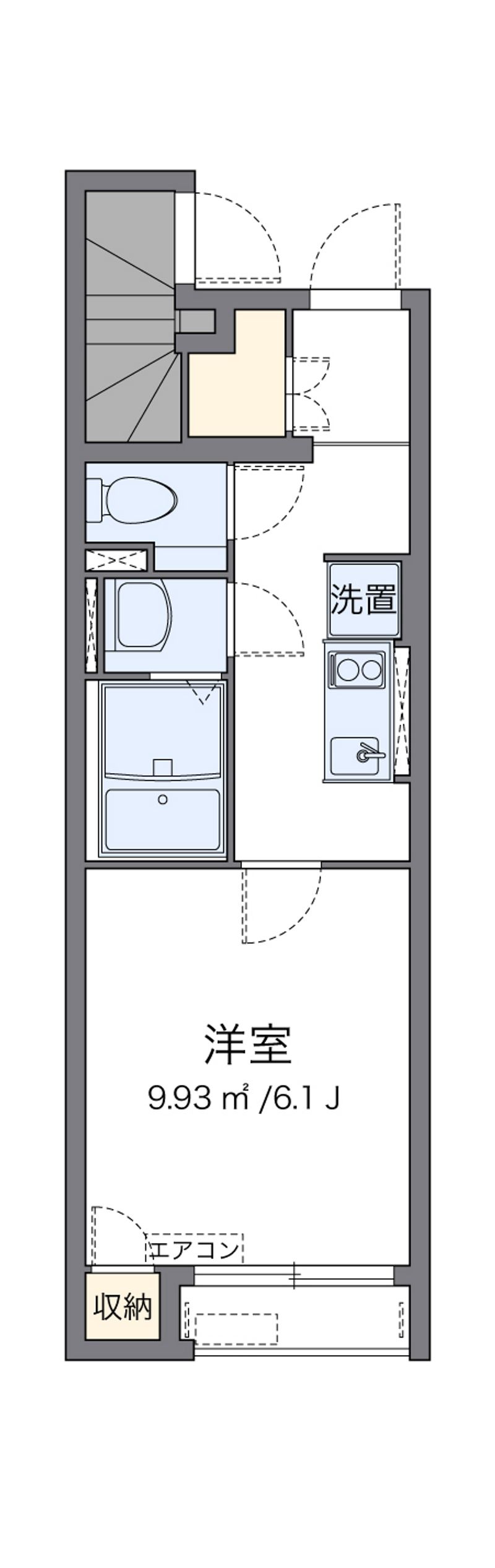 クレイノ聡 間取図