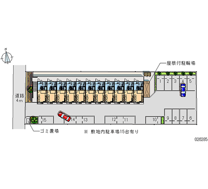 26285 bãi đậu xe hàng tháng