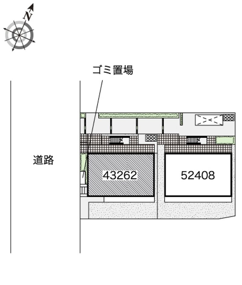 レオネクストドミールＡ 配置図