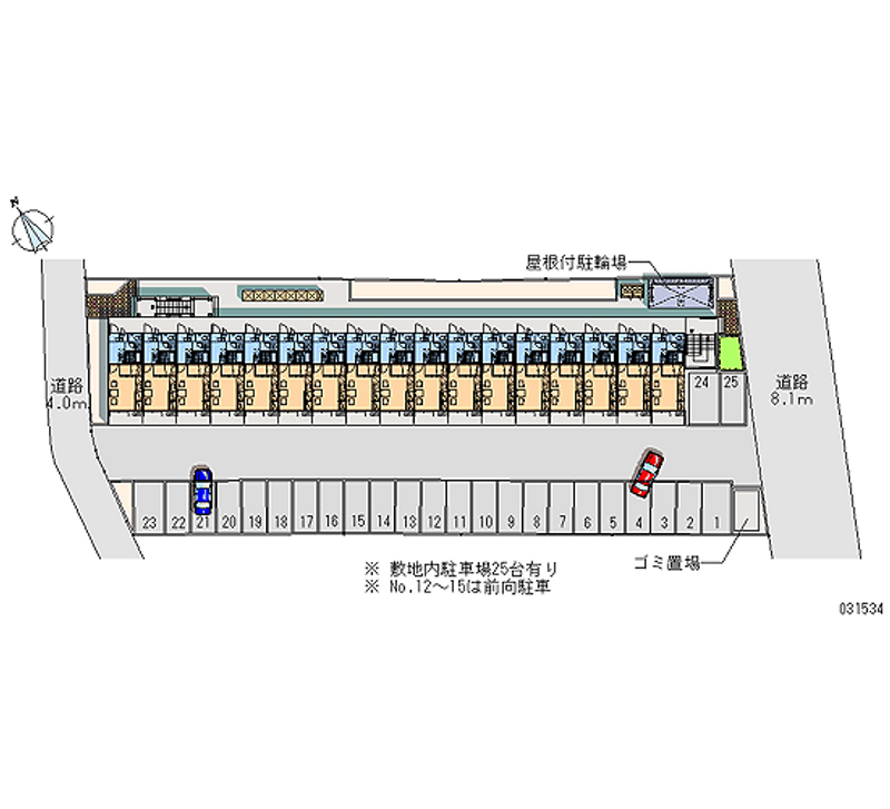 31534 Monthly parking lot