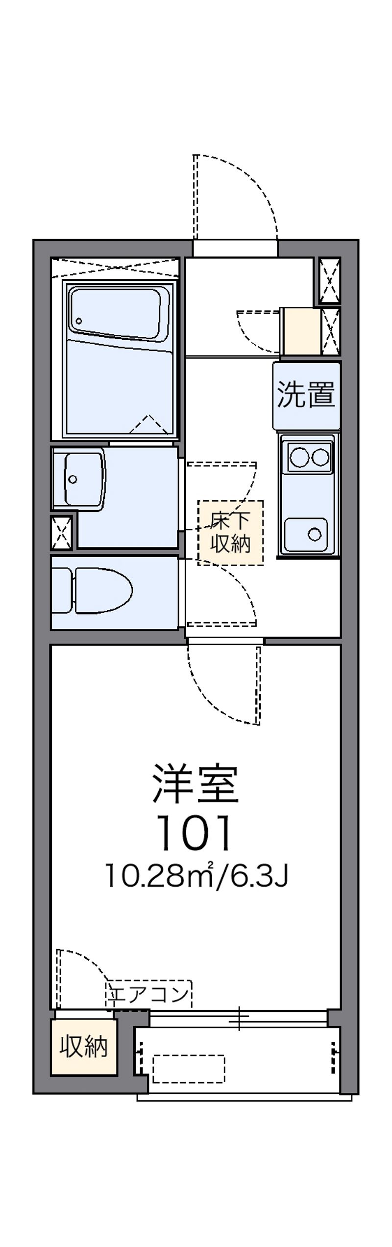 レオネクストスカイランド 間取図